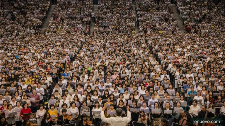10.000 Personas Cantando Oda A La Alegría. Resultado: Impresionantemente Inspirador