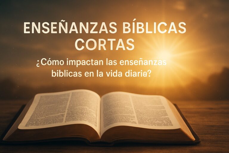 7 Inspiradoras Enseñanzas Bíblicas Cortas para 2025