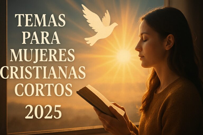 7 Inspiradores Temas Para Mujeres Cristianas Cortos 2025