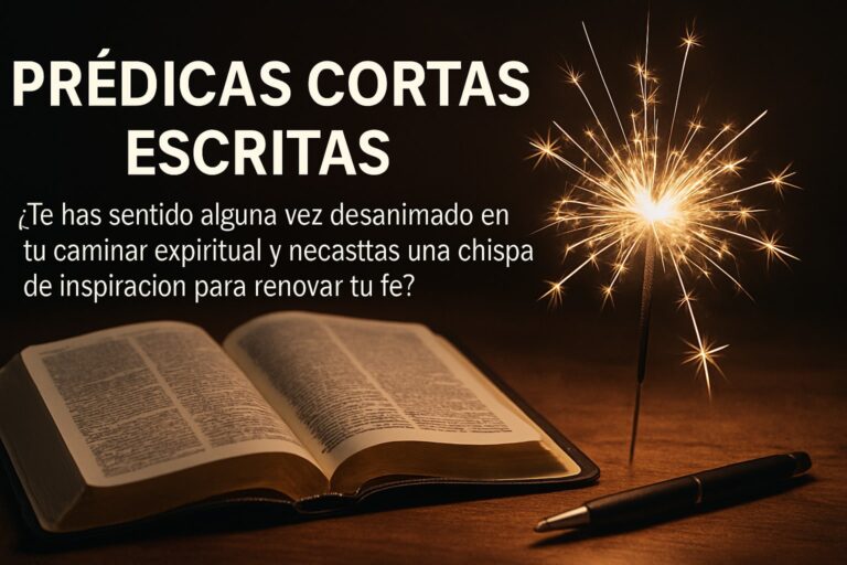 7 Predicas Cortas Escritas Para Inspirar Tu Fe en 2025