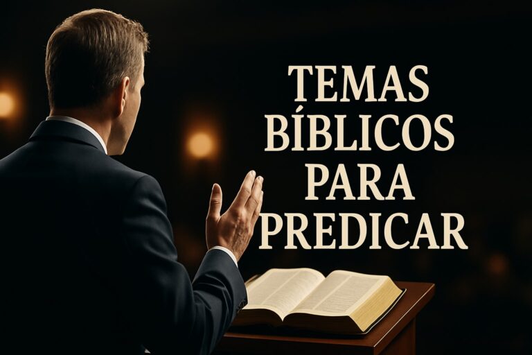 9 Temas Bíblicos Para Predicar Esenciales en 2025