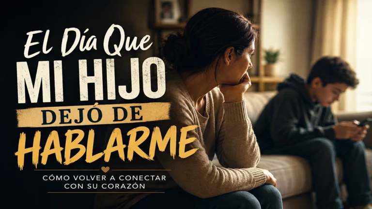 El Día Que Mi Hijo Dejó de Hablarme