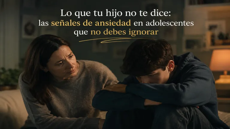 Lo que tu hijo no te dice las señales de ansiedad en adolescentes que no debes ignorar - Renuevo De Plenitud