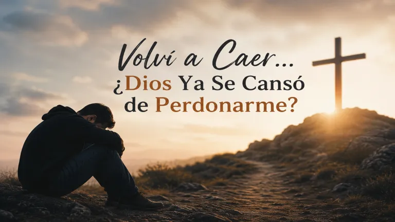 Volví a caer… ¿Dios ya se cansó de perdonarme?