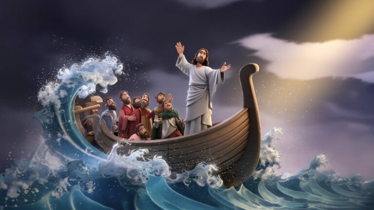 Cuando la tormenta se calma: Un encuentro con la fe verdadera