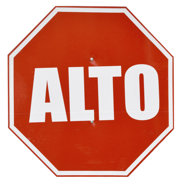 Diez Señales de ALTO