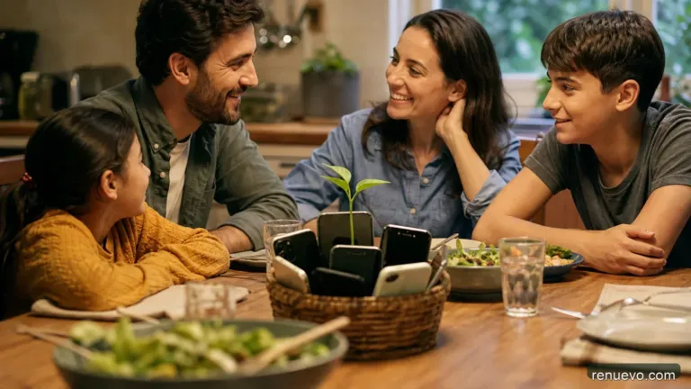 Desconéctate para que puedas conectarte con lo importante de tu vida.