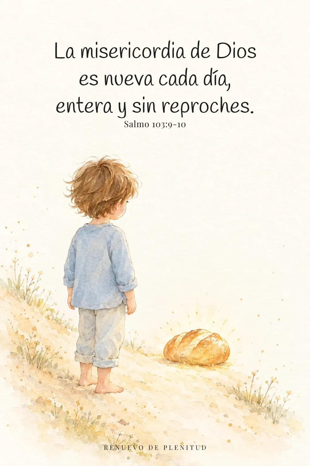 La misericordia de Dios es nueva cada día
