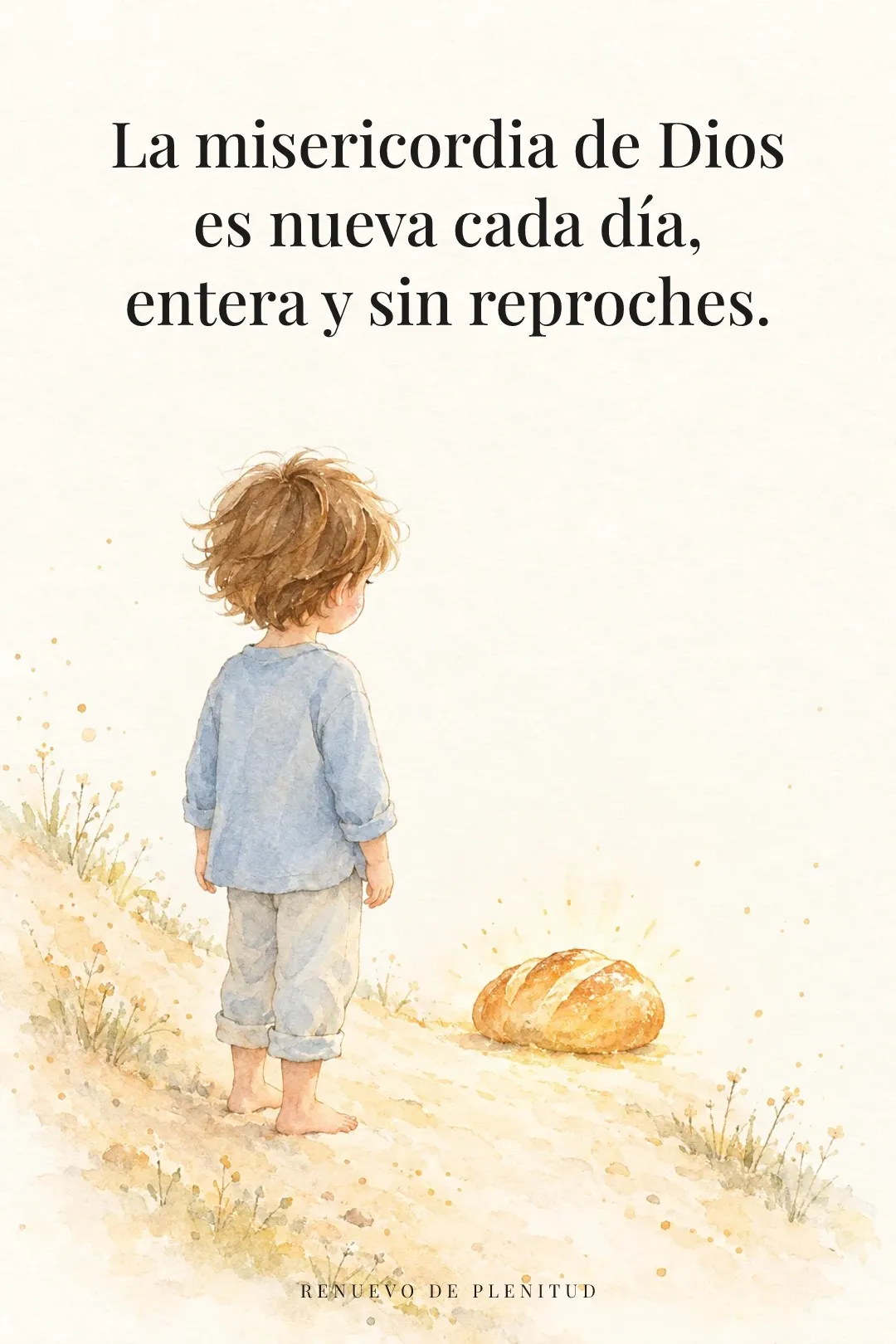 La misericordia de Dios es nueva cada día