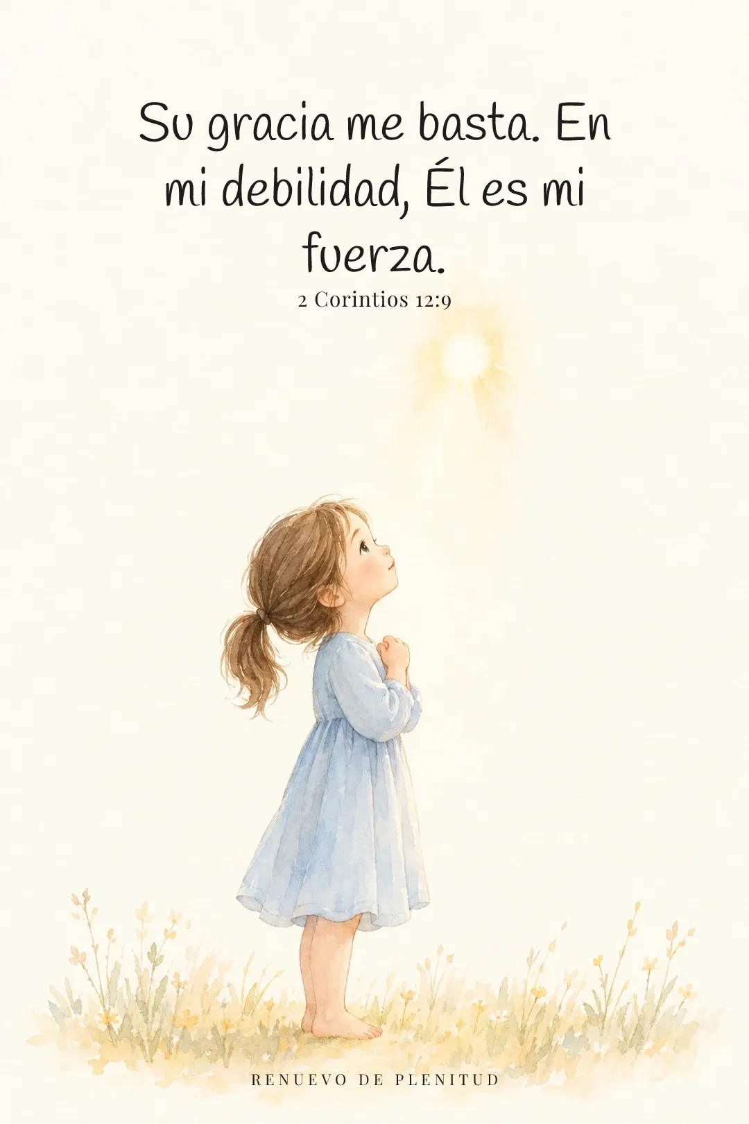 Su gracia me basta