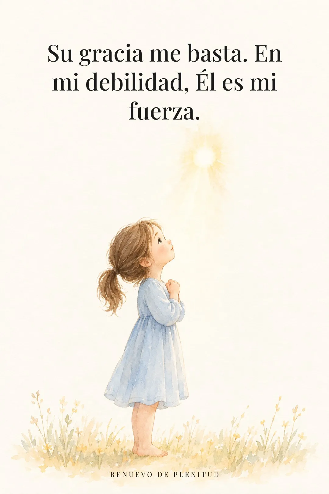Su gracia me basta