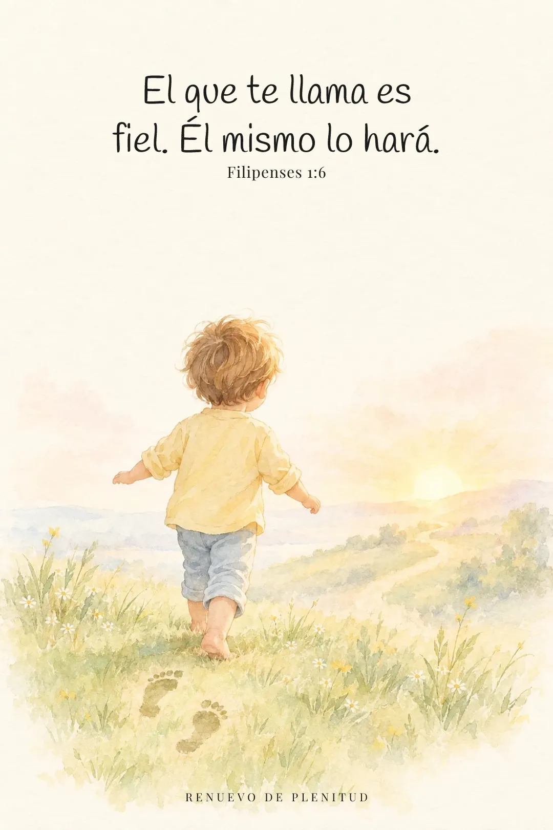 Fiel es el que os llama, el cual también lo hará