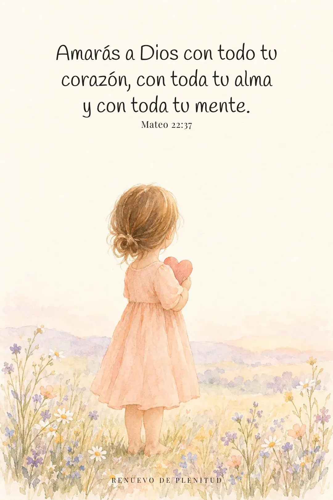 Amarás a Dios con todo tu corazón