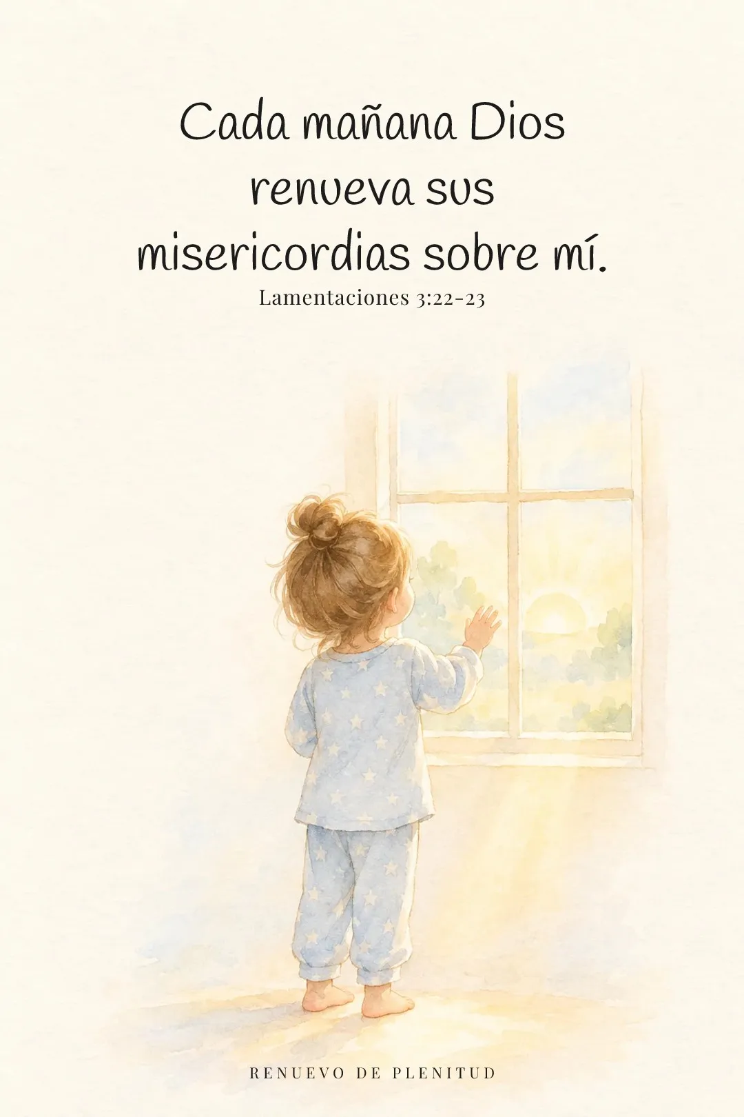 Grandes son sus misericordias cada mañana