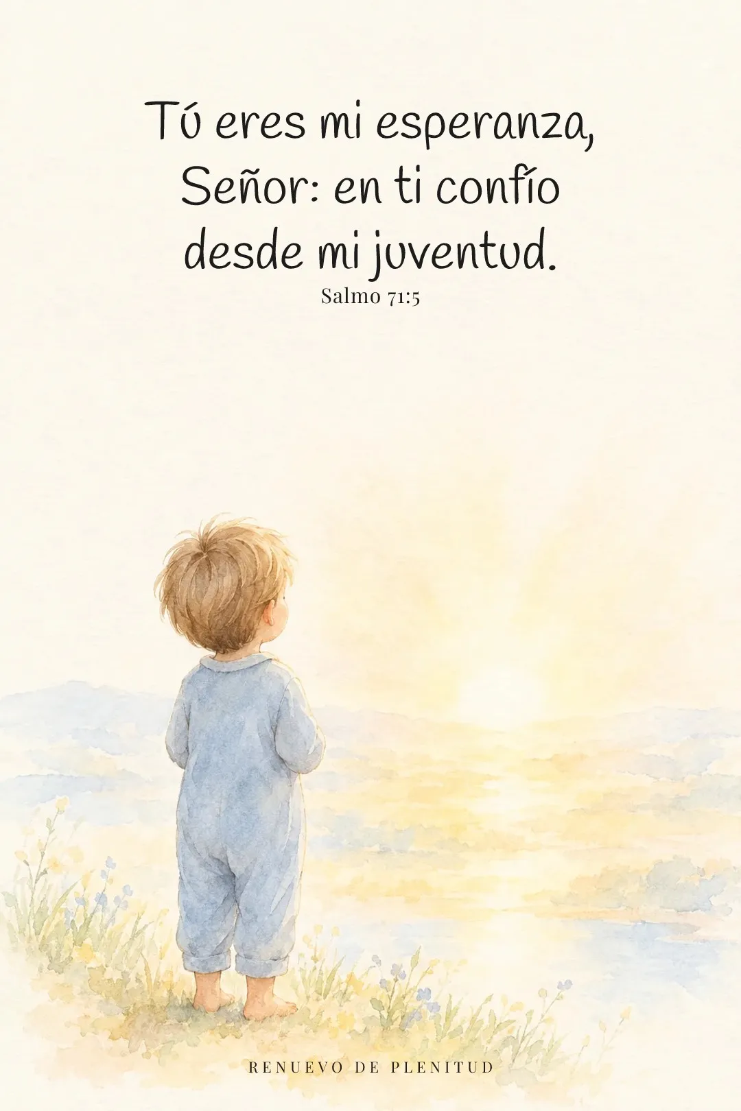 Tú eres mi esperanza, Señor