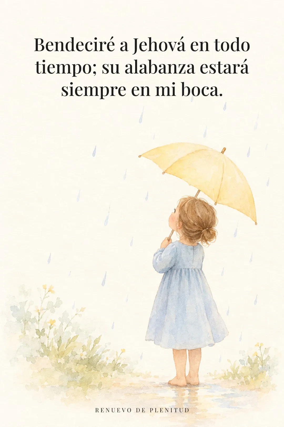 Bendeciré a Jehová en todo tiempo