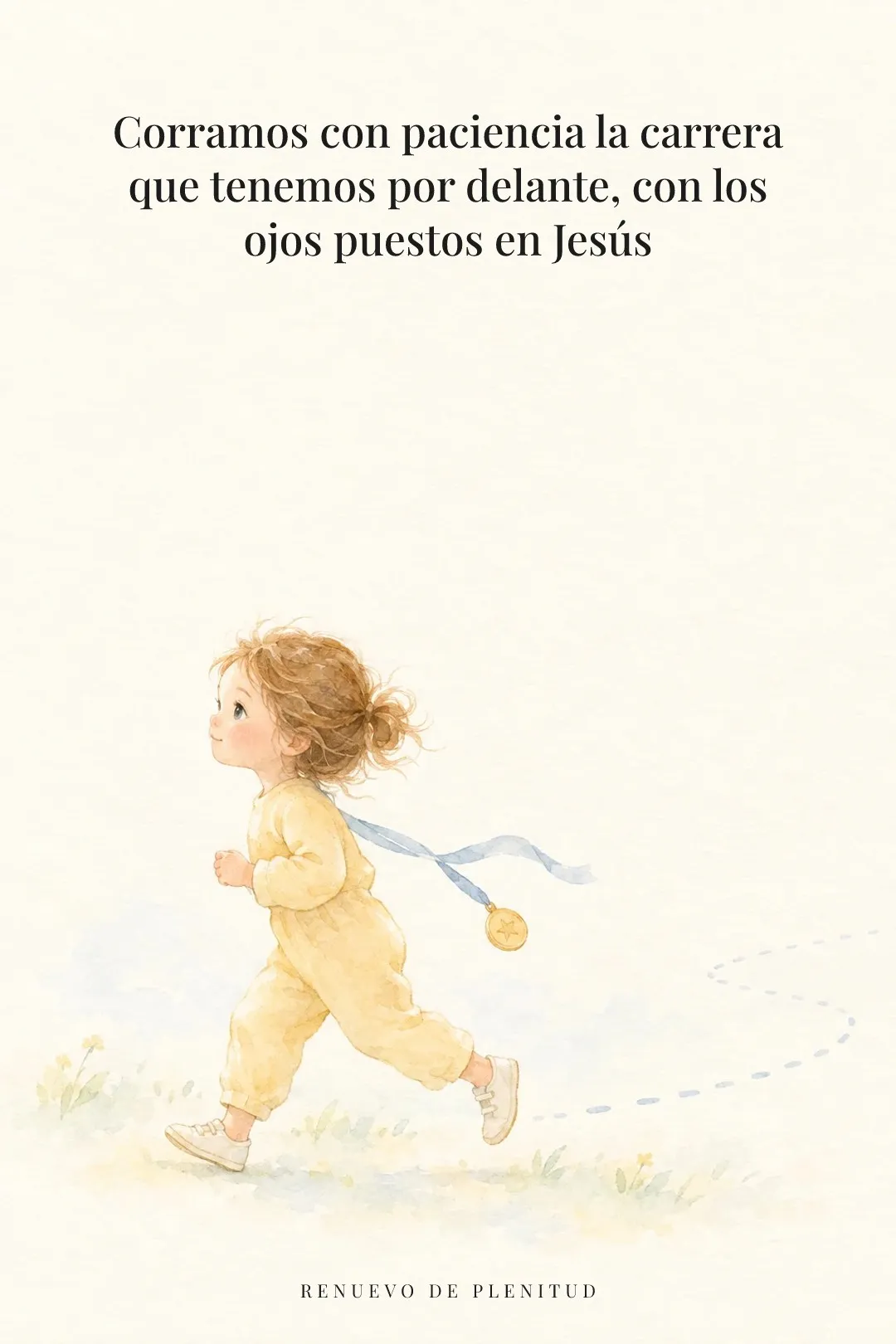 Corramos con paciencia la carrera