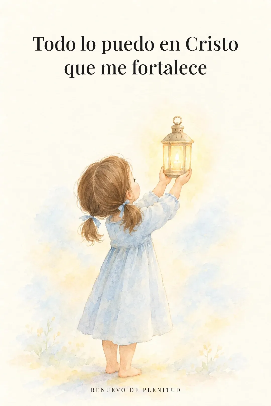 Todo lo puedo en Cristo
que me fortalece