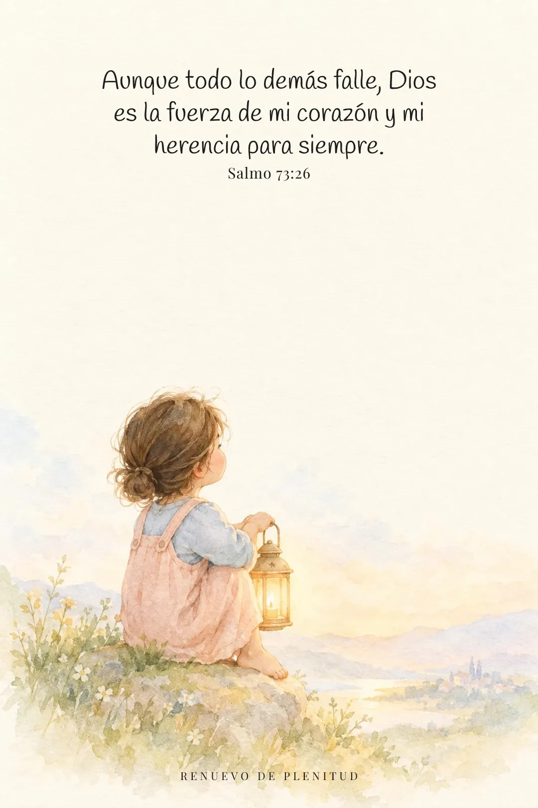 Dios es la fuerza de mi corazón