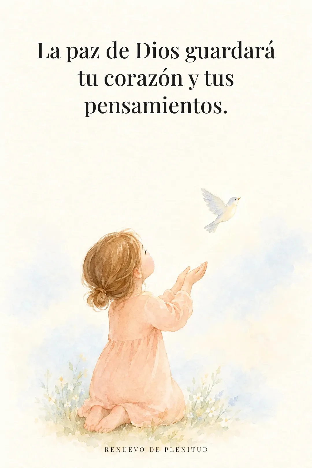 La paz de Dios guardará tu corazón