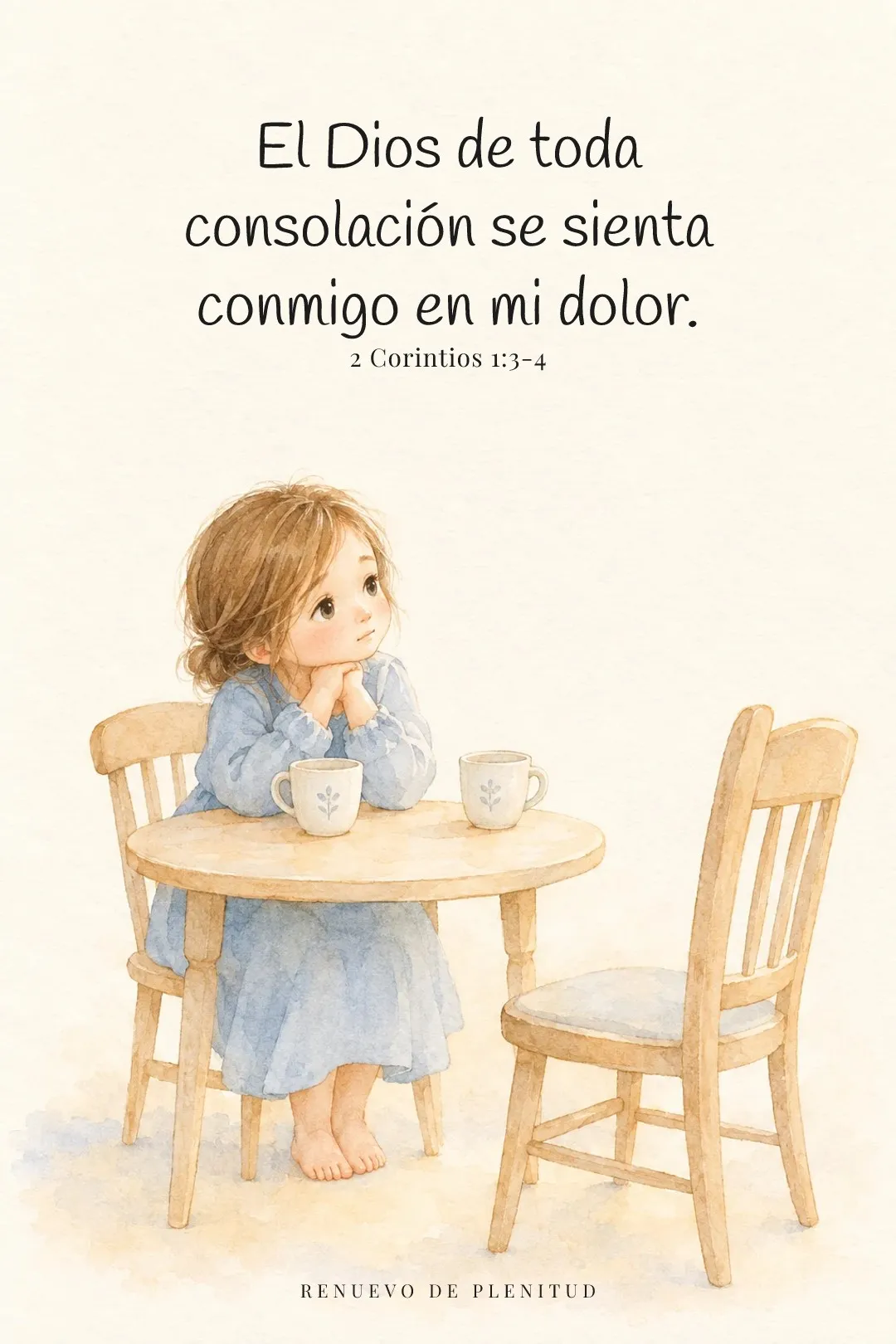 El Dios de toda consolación se sienta conmigo