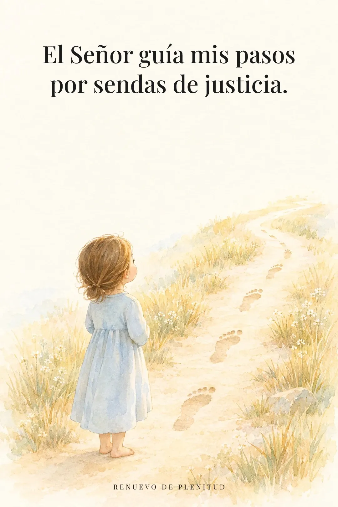 El Señor guía mis pasos