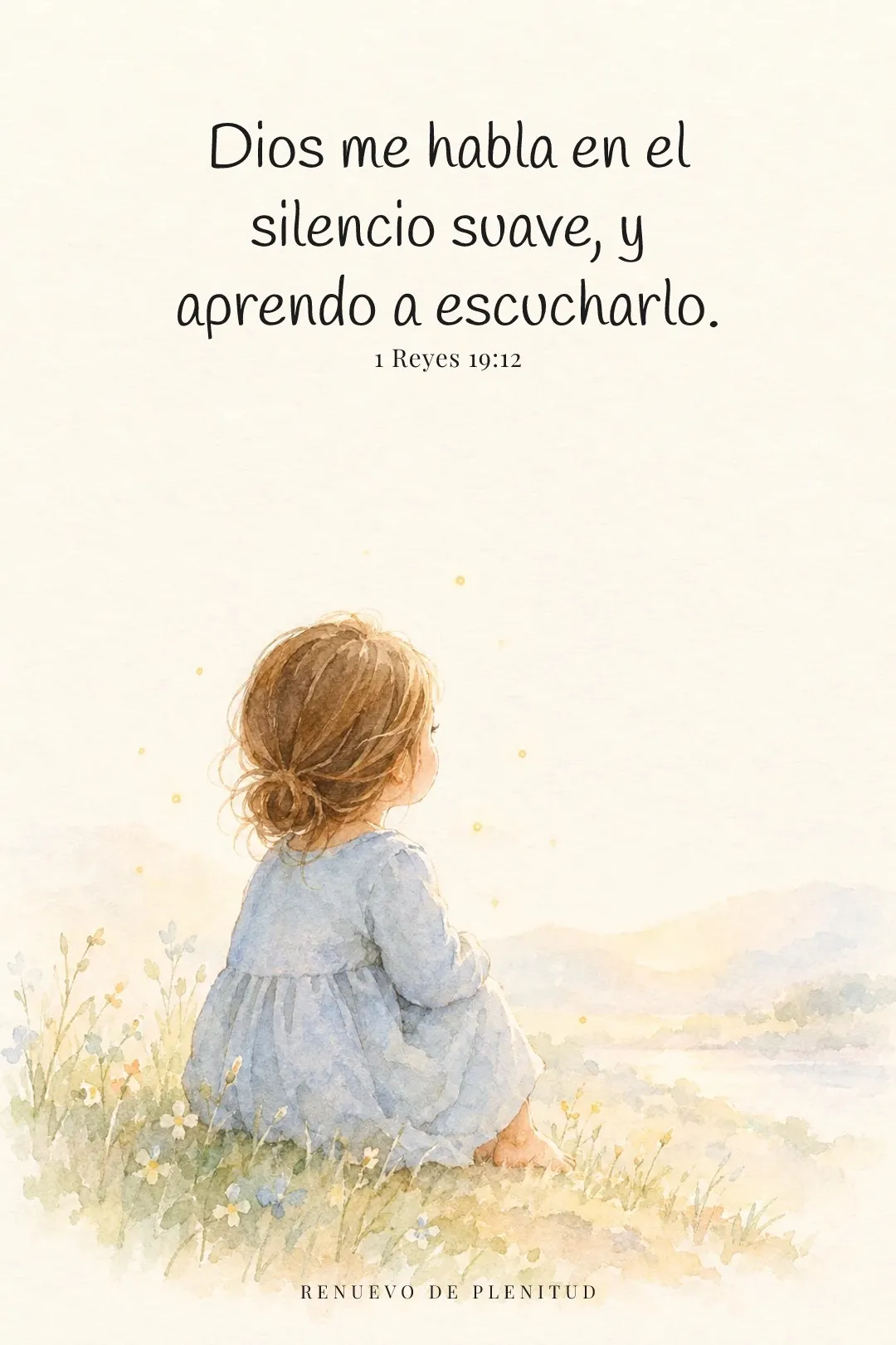 Dios me habla en el silencio suave