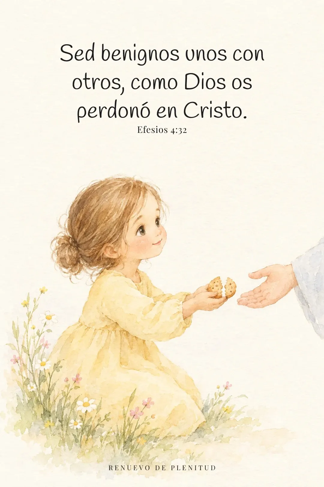 Sed benignos unos con otros