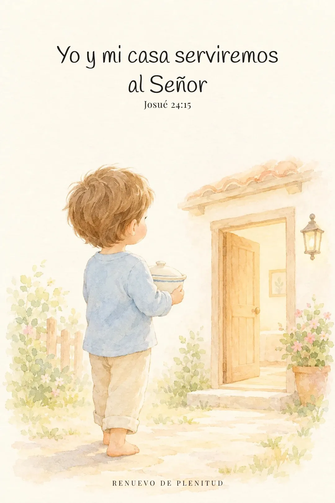 Yo y mi casa serviremos a Jehová