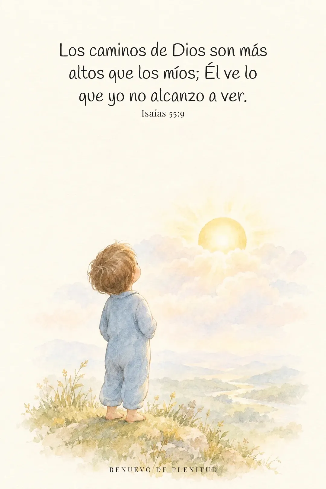 Los pensamientos de Dios son más altos que los míos