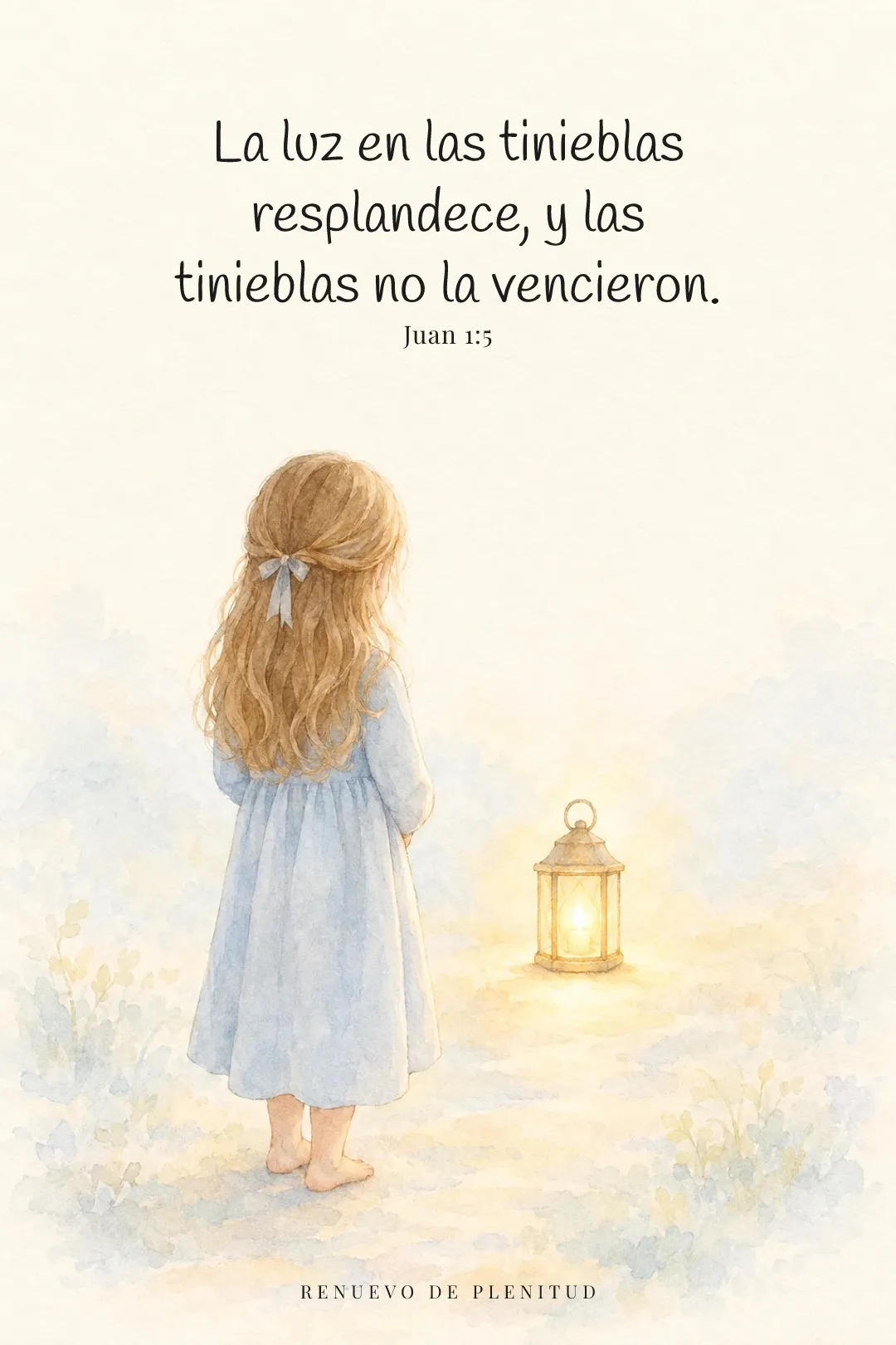 La luz de Dios brilla en mis tinieblas