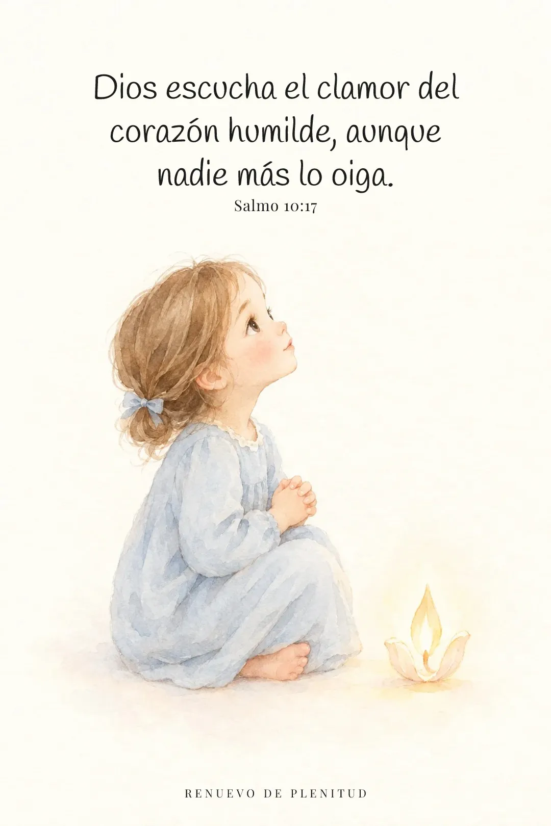 Dios escucha el clamor del corazón humilde, aunque nadie más lo oiga.
