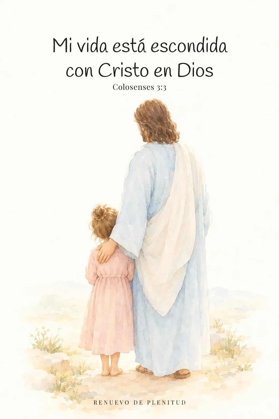 Mi vida está escondida con Cristo en Dios