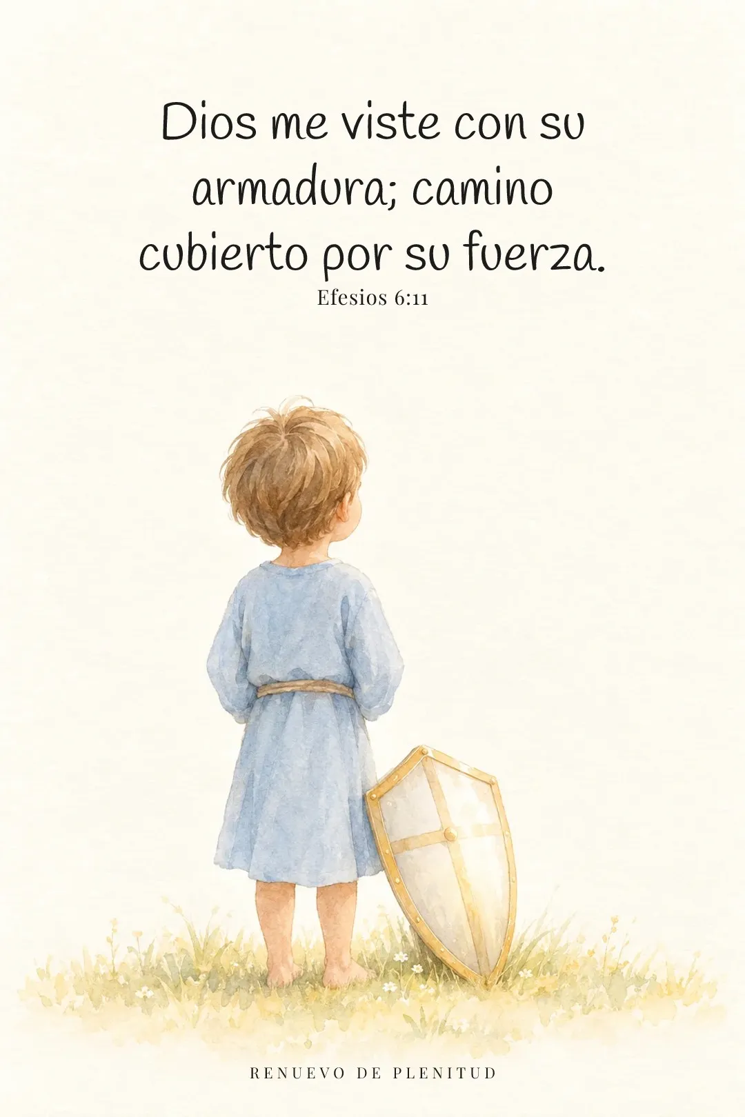 Dios me viste con su armadura