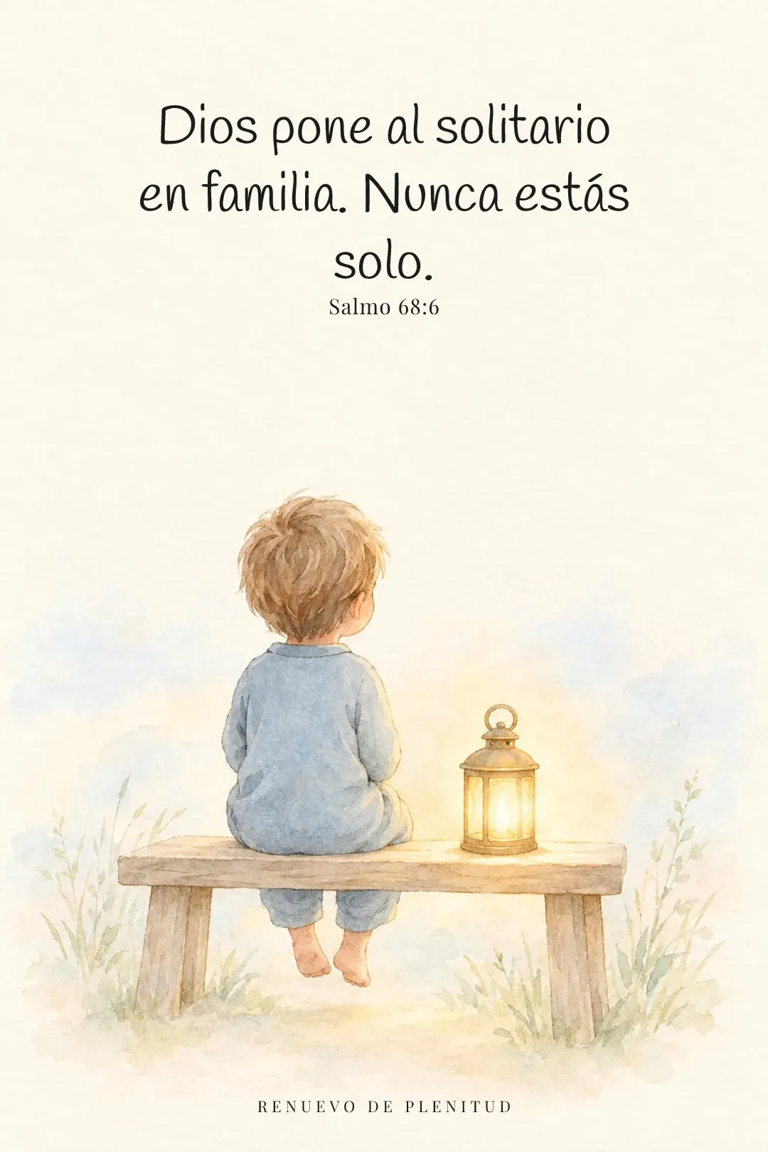 Dios pone al solitario en familia