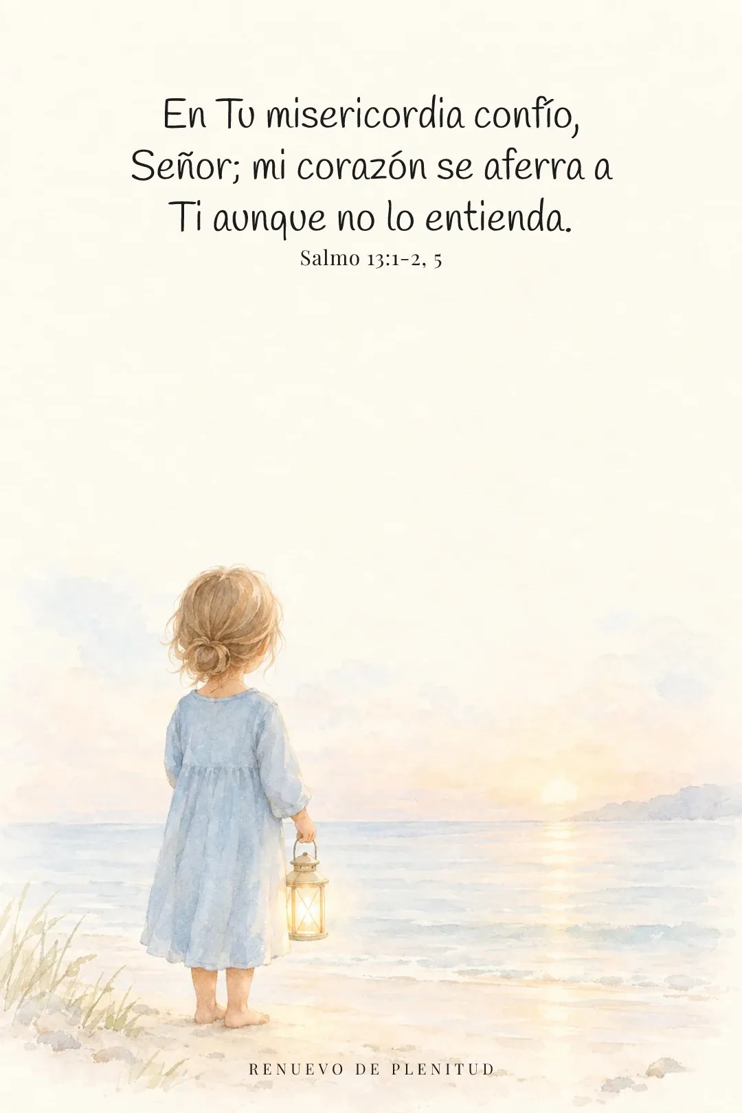 En Tu misericordia confío, Señor