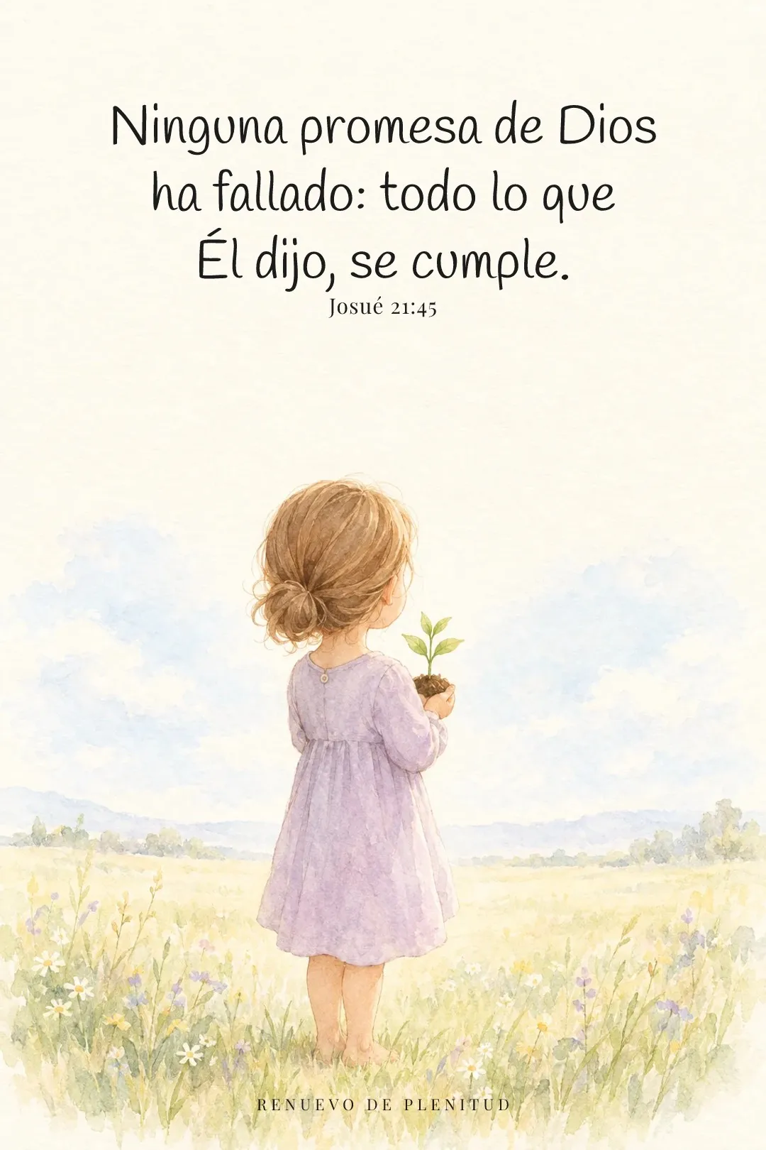 Ninguna promesa de Dios ha fallado