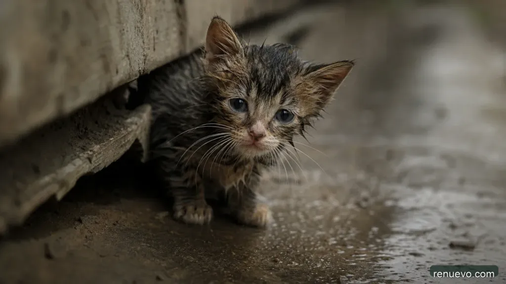 El Gatito Abandonado.