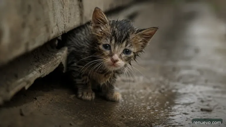 El Gatito Abandonado.