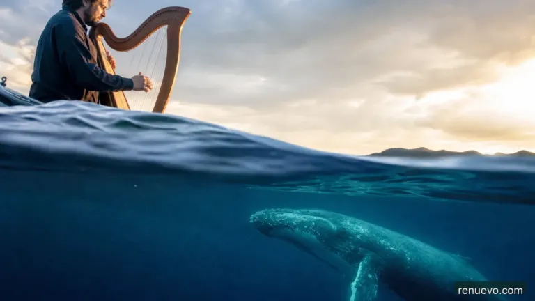 Él Lleva Un Arpa Al Mar… Cuando Veas A Quién Le Va A Tocar, Te Sorprenderás.