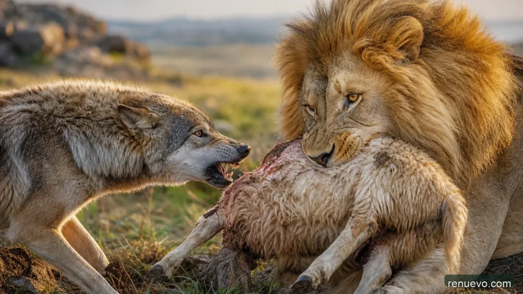 El Lobo y el León