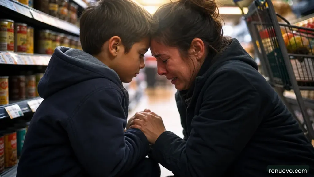 Ella Llora En Medio Del Supermercado Por Su Hijo, Y Es La Mejor Razón Por La Que Debería Llorar Una Madre