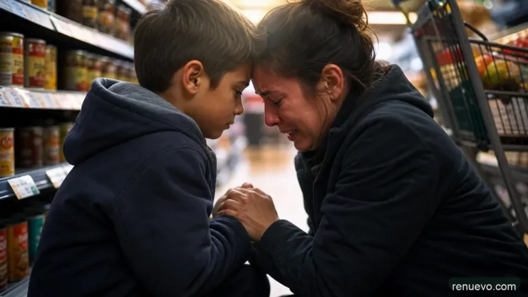 Ella Llora En Medio Del Supermercado Por Su Hijo, Y Es La Mejor Razón Por La Que Debería Llorar Una Madre