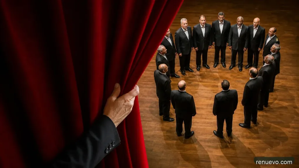 Ellos Fueron A Ver Cantar Un Coro… Pero Cuando El Telón Se Abrió Se Llevaron Una Conmovedora Sorpresa