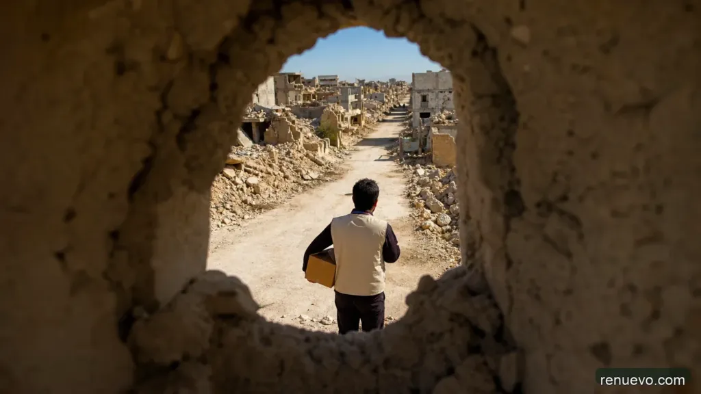 Este hombre arriesga su vida, viajando a Siria y no podrás creer porque lo hace…