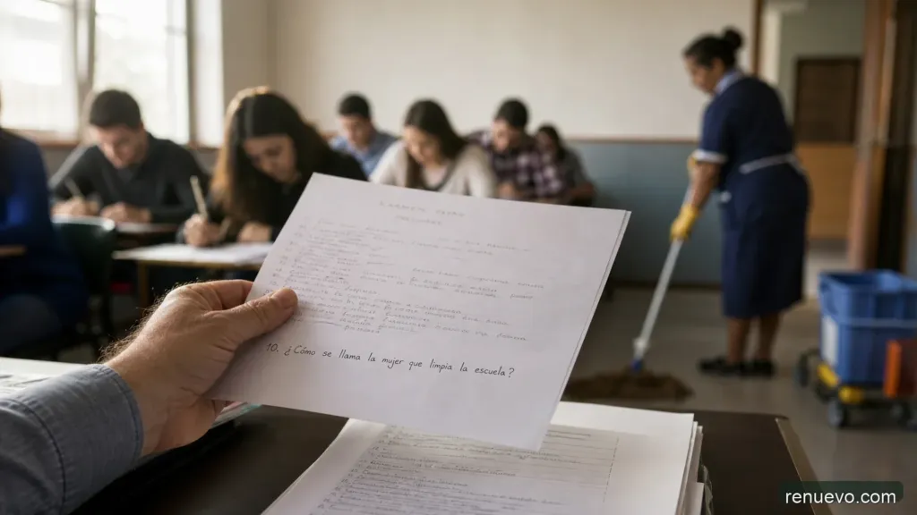 Este Profesor Les Hizo Un examen Sopresa. No te imaginas la última Pregunta.