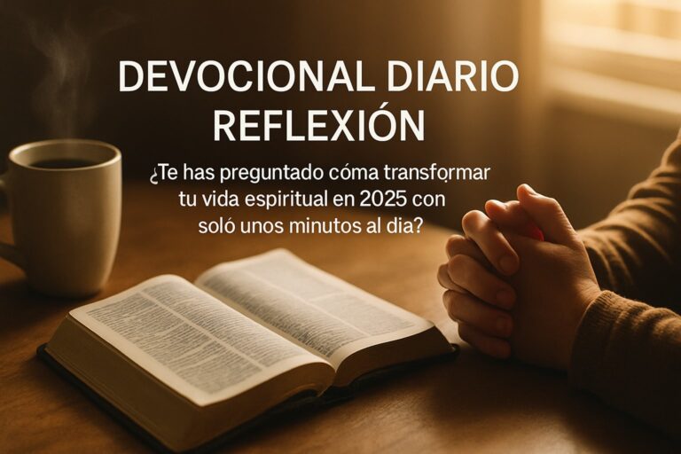 Guía Práctica de Devocional Diario Reflexión 2025