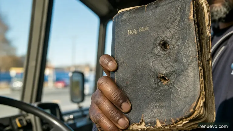 La Biblia Lo Protegió De Disparos