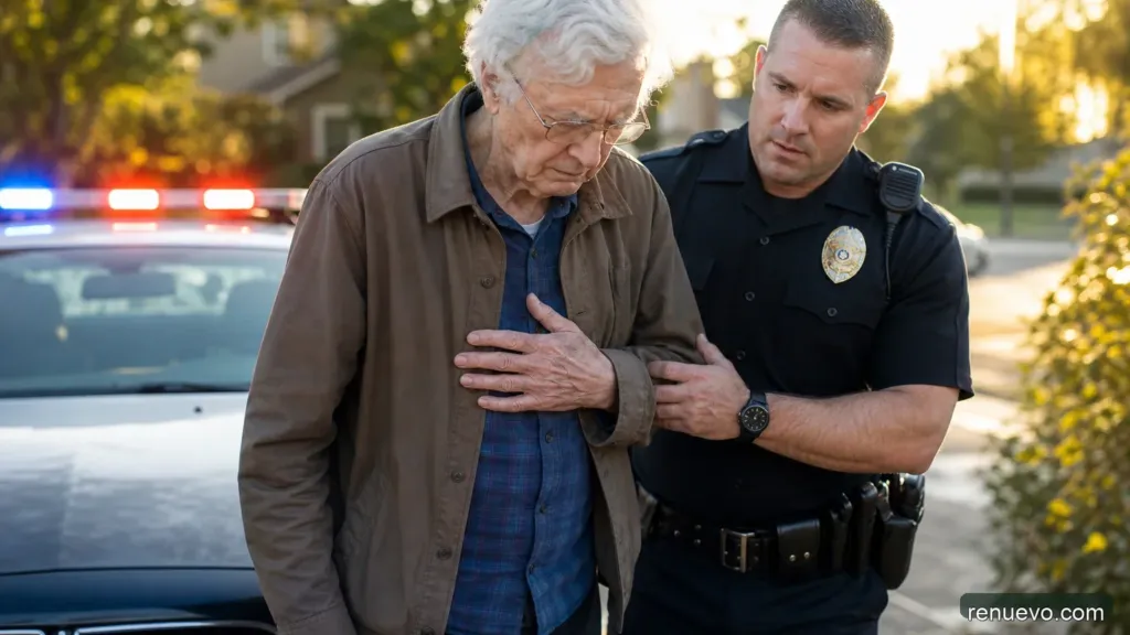 La Policía Encontró A Este hombre Con Alzheimer. Romperás A Llorar Cuando Veas Qué Estaba Haciendo.
