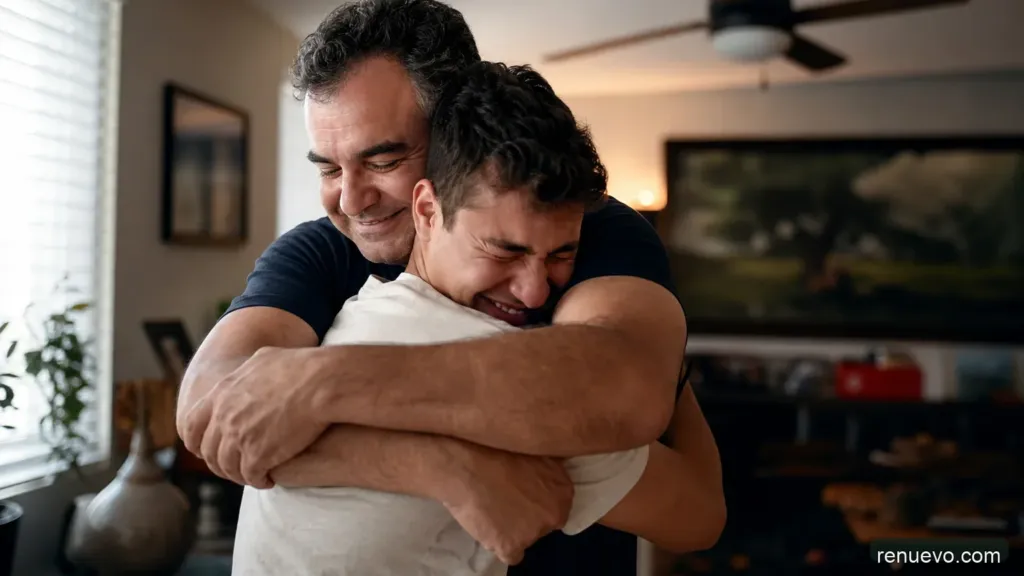 La reacción de este padre al saber que su hijo aprobó matemáticas No Tiene Precio